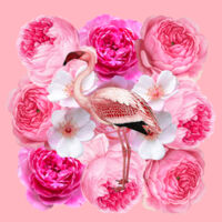 Flamingo Rose Design