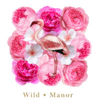 Flamingo Rose Design
