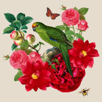 Yellow Crowned Kakariki Design