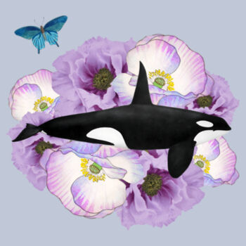 Orca Poppy Bucket Hat Design