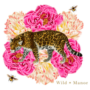 Jaguar Bloom Mouse Pad Design
