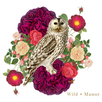 Snowy Owl Mouse Pad Design