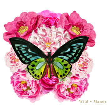 Butterfly Bliss Mouse Pad Design