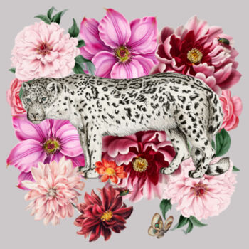 Snow Leopard Hoodie Design
