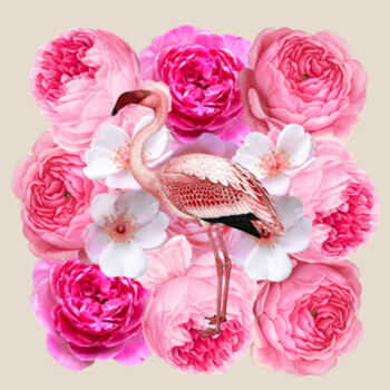 Flamingo Rose Design