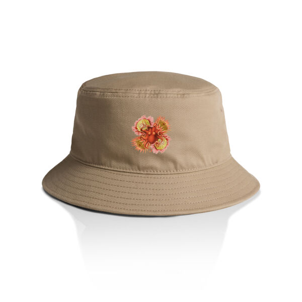Orange Octopus Bucket Hat Thumbnail