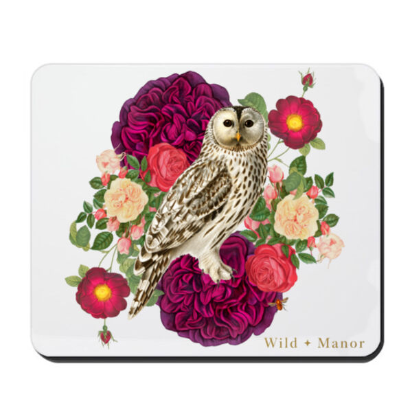 Snowy Owl Mouse Pad Thumbnail
