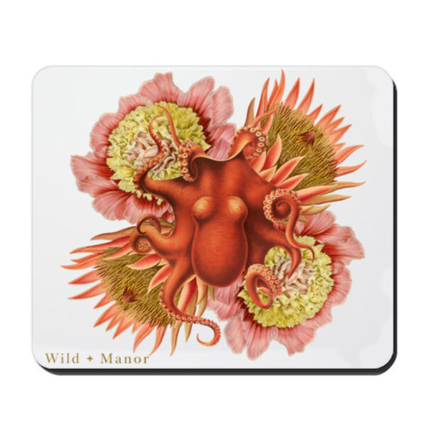 Octo Bloom Mouse Pad Thumbnail